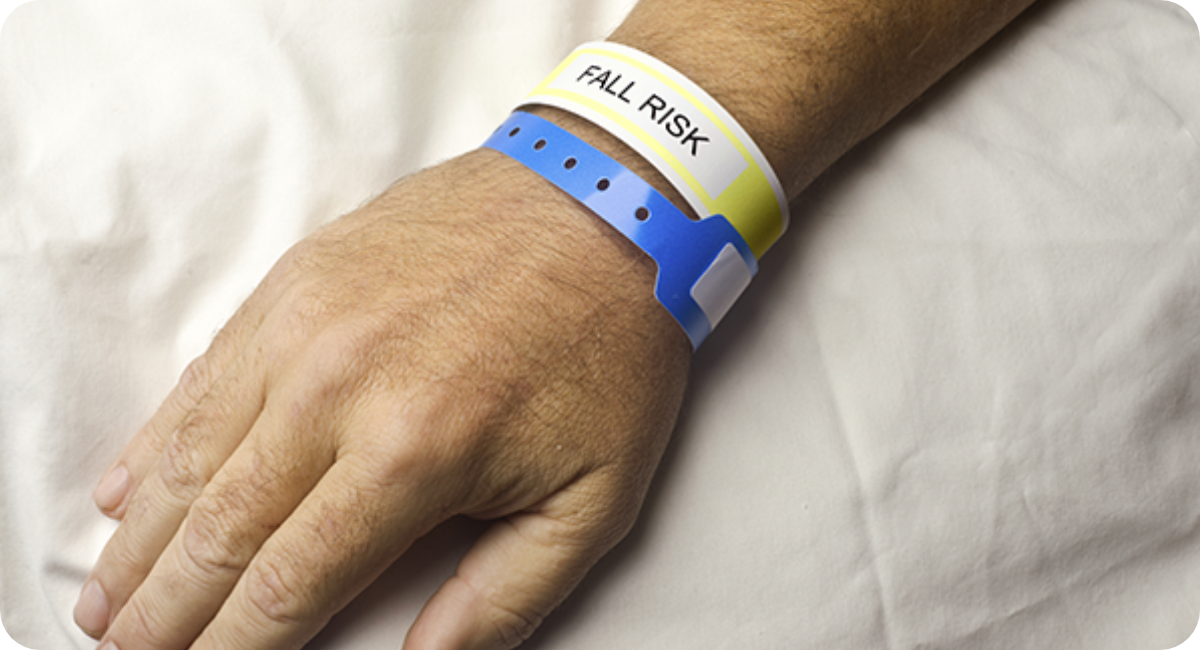 Hospital identification wristband