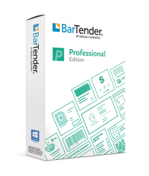 Софтуер за дизайн на етикети BarTender Professional 2022, 1 лиценз за принтер 