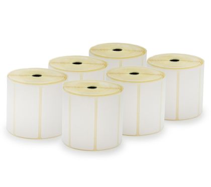 DIRECT THERMAL SCALE LABELS, THERMAL TOP, 56x25 mm, 6 rolls x 600 labels