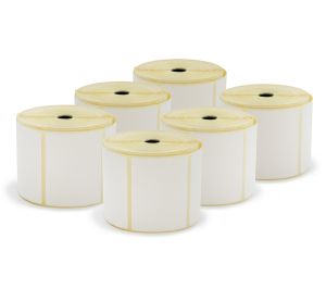  DIRECT THERMAL SCALE LABELS, THERMAL ECO, 56x43 mm, 6 rolls x 600 labels