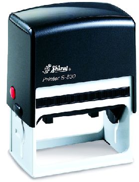 AUTOMATIC STAMP SHINY S-830 size 38x75 mm