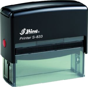 AUTOMATIC STAMP SHINY S-833 size 25x82 mm 